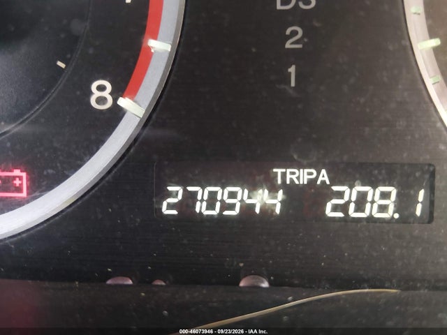 46073946 :رقم المزاد ، 1HGCP26339A197924 vin ، 2009 Honda Accord 2.4 Lx مزاد بيع
