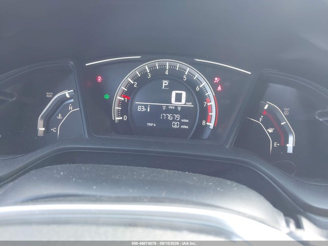 46074076 :رقم المزاد ، 19XFC2F51HE203868 vin ، 2017 Honda Civic Lx مزاد بيع