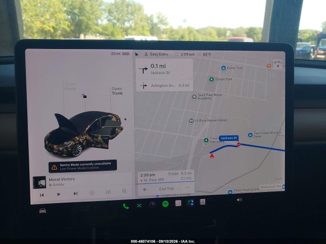 Tesla Model 3 Long Range/performance 2019 5YJ3E1EB1KF390092 Image 19