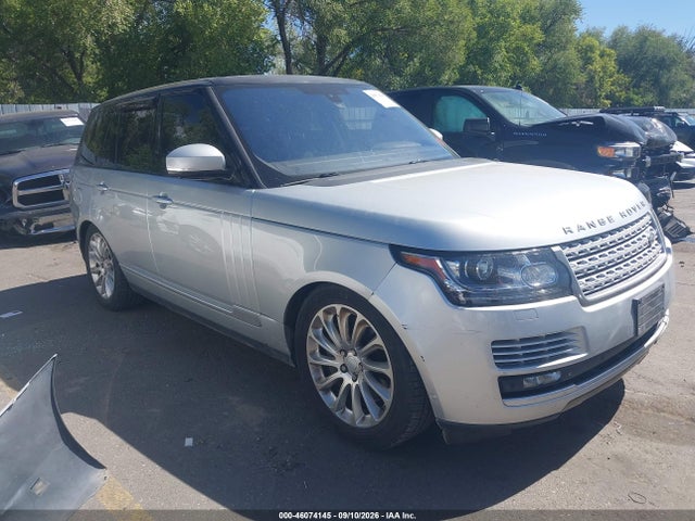 2015 Land Rover Range Rover 5.0l V8 Supercharged მანქანა იყიდება აუქციონზე, vin: SALGS2TF6FA242355, აუქციონის ნომერი: 46074145