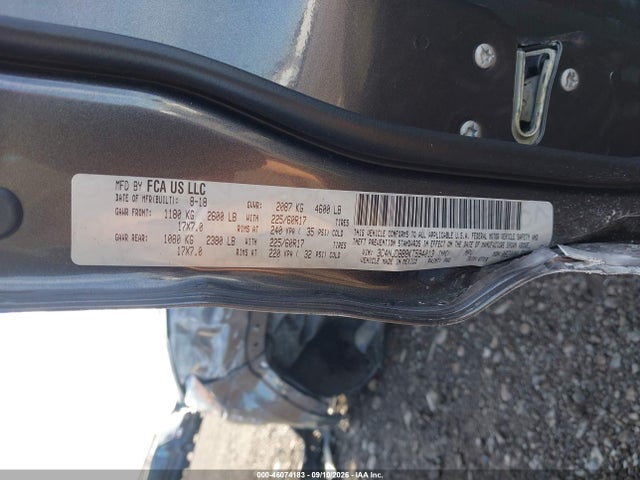 Aukcja sprzedaży 2019 Jeep Compass Latitude 4x4, vin: 3C4NJDBB8KT594013, numer aukcji: 46074183