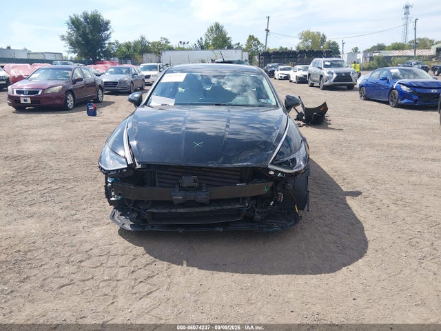 Hyundai Sonata Blue 2021 KMHL24JJXMA035498 Image 12