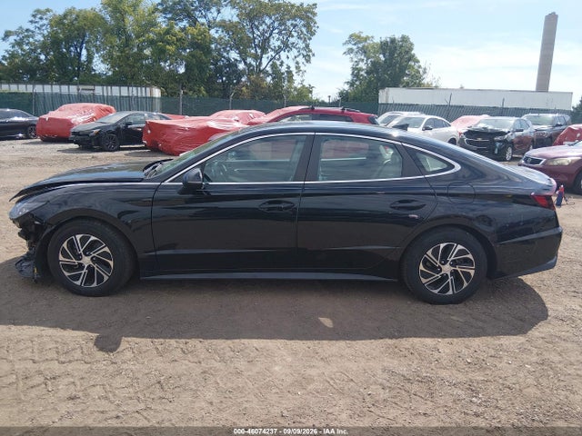 Hyundai Sonata Blue 2021 KMHL24JJXMA035498 Image 14