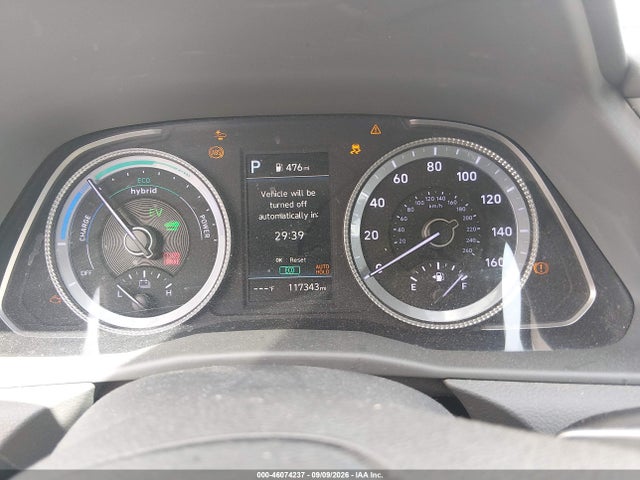 Hyundai Sonata Blue 2021 KMHL24JJXMA035498 Image 7