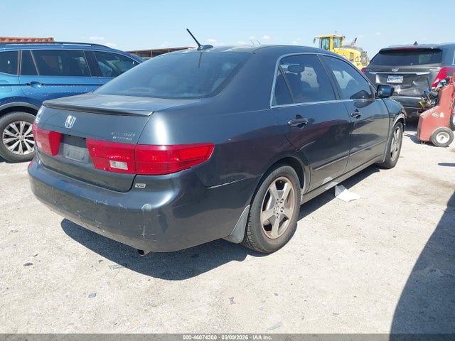 Продажа на аукционе авто 2005 Honda Accord Hybrid Ima, vin: JHMCN36455C017858, номер лота: 46074300