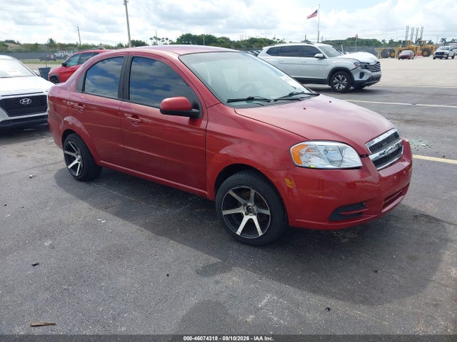 2011 Chevrolet Aveo 1lt მანქანა იყიდება აუქციონზე, vin: KL1TD5DE3BB237634, აუქციონის ნომერი: 46074318