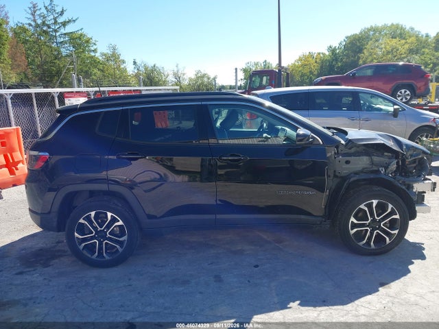 46074329 :رقم المزاد ، 3C4NJDCB2NT236568 vin ، 2022 Jeep Compass Limited 4x4 مزاد بيع