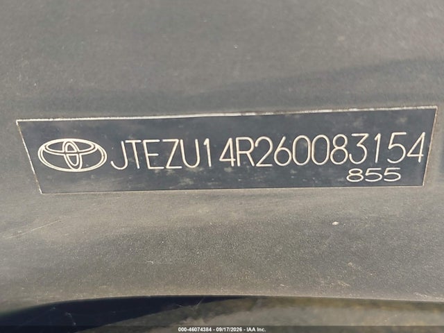 Продаж на аукціоні авто 2006 Toyota 4runner Sr5 V6, vin: JTEZU14R260083154, номер лоту: 46074384