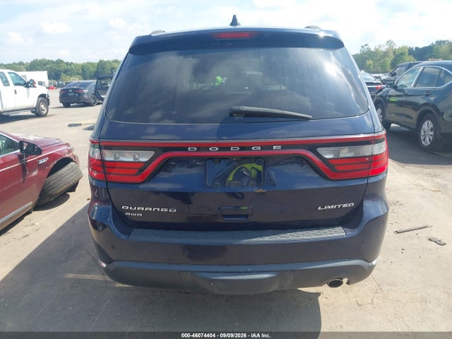 Продаж на аукціоні авто 2016 Dodge Durango Limited, vin: 1C4RDJDG4GC459940, номер лоту: 46074404