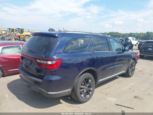 Продаж на аукціоні авто 2016 Dodge Durango Limited, vin: 1C4RDJDG4GC459940, номер лоту: 46074404
