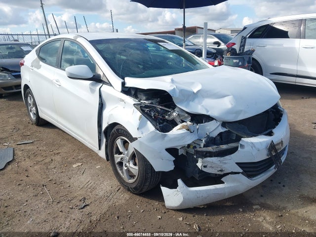 Aukcja sprzedaży 2015 Hyundai Elantra Se, vin: 5NPDH4AE3FH615374, numer aukcji: 46074458