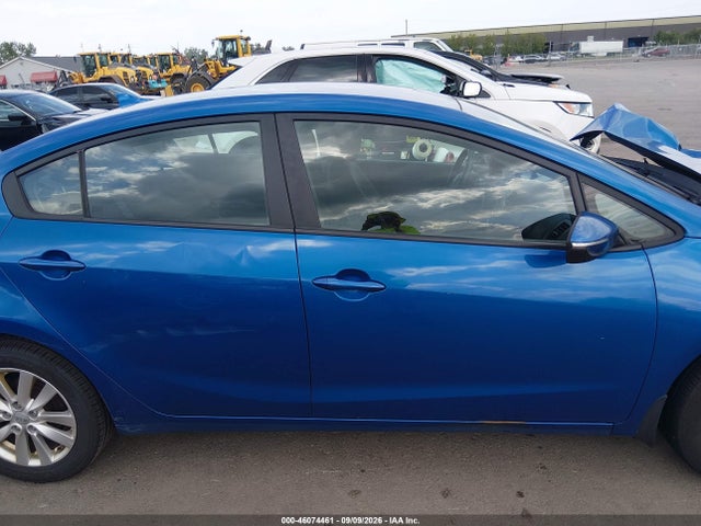 2014 Kia Forte Lx მანქანა იყიდება აუქციონზე, vin: KNAFX4A62E5122091, აუქციონის ნომერი: 46074461