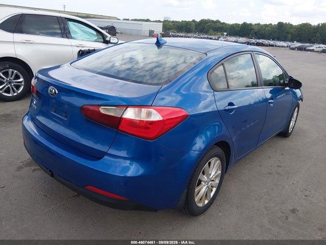 2014 Kia Forte Lx მანქანა იყიდება აუქციონზე, vin: KNAFX4A62E5122091, აუქციონის ნომერი: 46074461