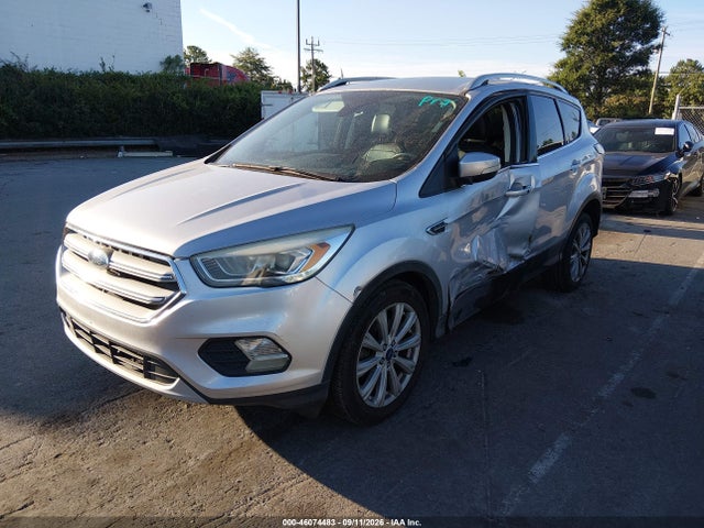 2017 Ford Escape Titanium მანქანა იყიდება აუქციონზე, vin: 1FMCU9JDXHUA02880, აუქციონის ნომერი: 46074483