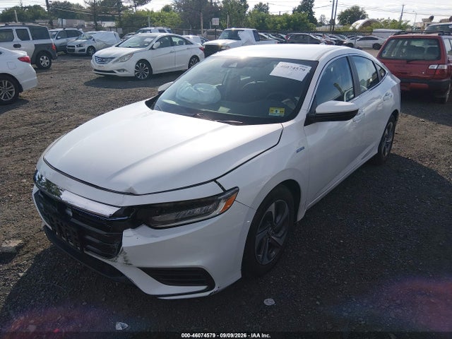 2019 Honda Insight Lx მანქანა იყიდება აუქციონზე, vin: 19XZE4F19KE028602, აუქციონის ნომერი: 46074579