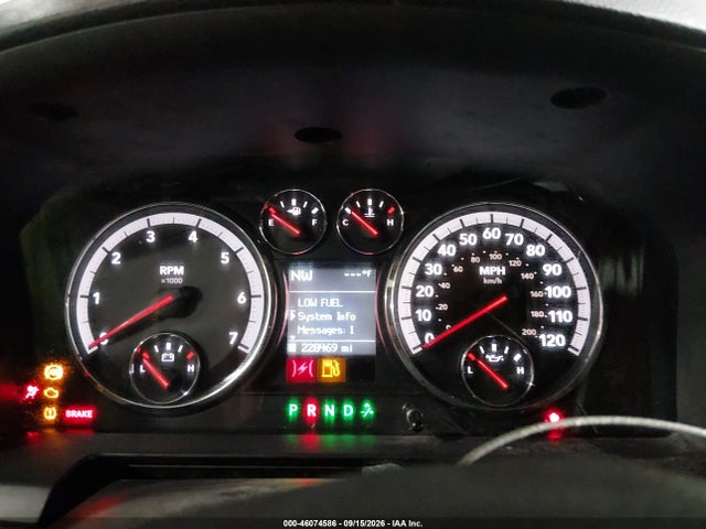 46074586 :رقم المزاد ، 1D3HV13T29S746622 vin ، 2009 Dodge Ram 1500 Laramie مزاد بيع