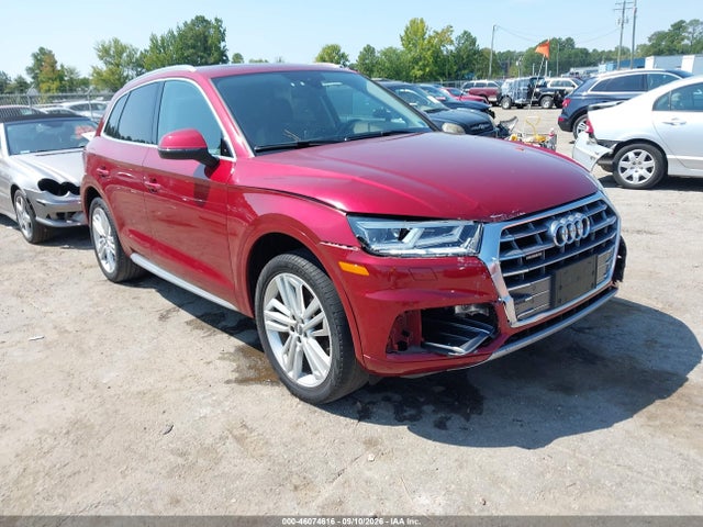 46074616 :رقم المزاد ، WA1BNAFY2J2202352 vin ، 2018 Audi Q5 2.0t Premium/2.0t Tech Premium مزاد بيع