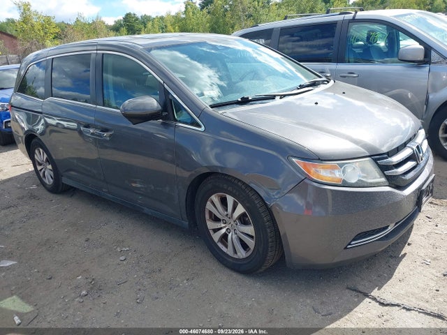 Auction sale of the 2015 Honda Odyssey Ex-l, vin: 5FNRL5H61FB047682, lot number: 46074680