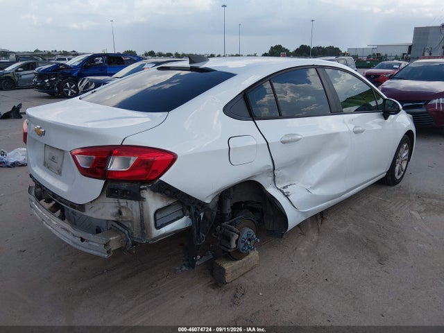 2019 Chevrolet Cruze Ls მანქანა იყიდება აუქციონზე, vin: 1G1BC5SM3K7127535, აუქციონის ნომერი: 46074724