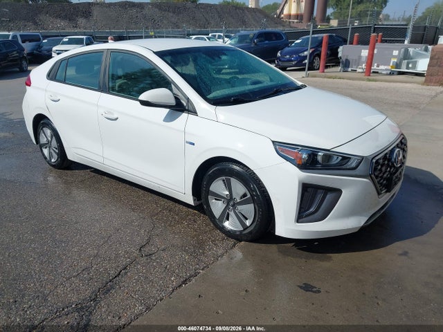 46074734 :رقم المزاد ، KMHC65LC2LU233482 vin ، 2020 Hyundai Ioniq Hybrid Blue مزاد بيع