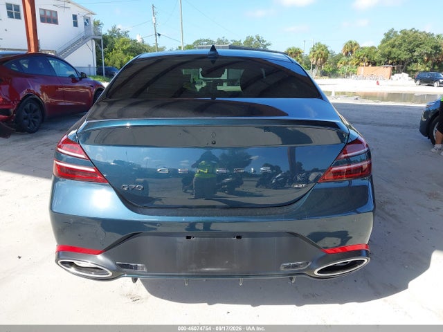 Aukcja sprzedaży 2023 Genesis G70 3.3t Rwd, vin: KMTG54TE1PU119873, numer aukcji: 46074754
