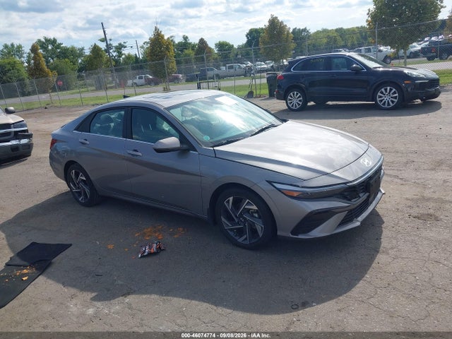 2024 Hyundai Elantra Hybrid Limited მანქანა იყიდება აუქციონზე, vin: KMHLN4DJ6RU093892, აუქციონის ნომერი: 46074774