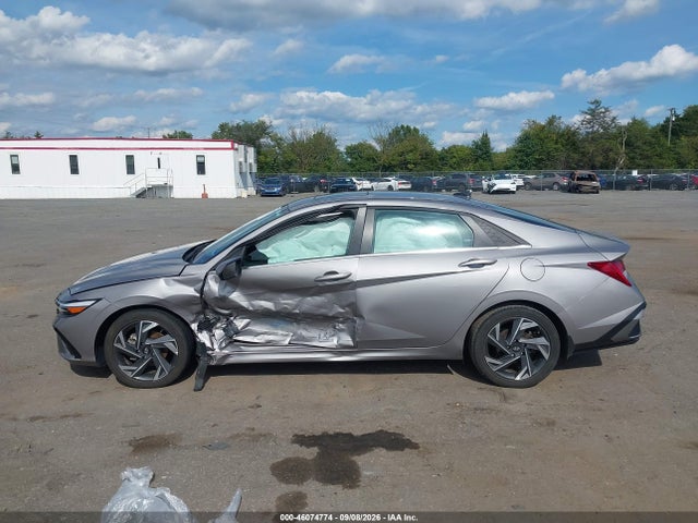 2024 Hyundai Elantra Hybrid Limited მანქანა იყიდება აუქციონზე, vin: KMHLN4DJ6RU093892, აუქციონის ნომერი: 46074774
