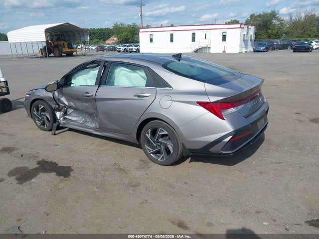 2024 Hyundai Elantra Hybrid Limited მანქანა იყიდება აუქციონზე, vin: KMHLN4DJ6RU093892, აუქციონის ნომერი: 46074774