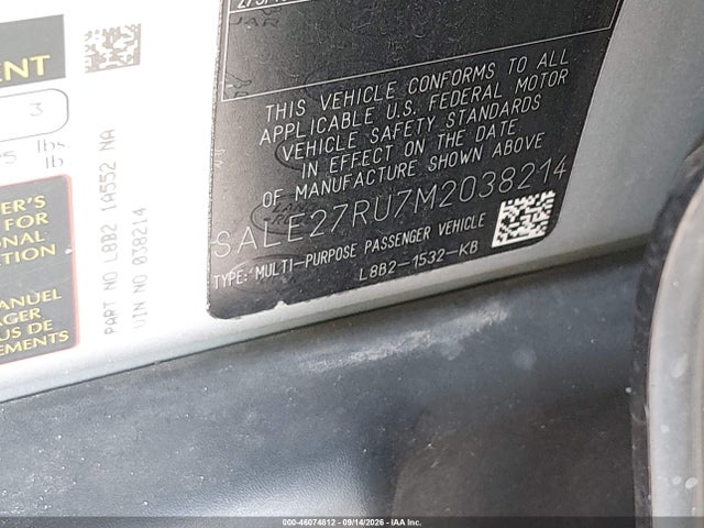 Продажа на аукционе авто 2021 Land Rover Defender 110 X-dynamic Se, vin: SALE27RU7M2038214, номер лота: 46074812