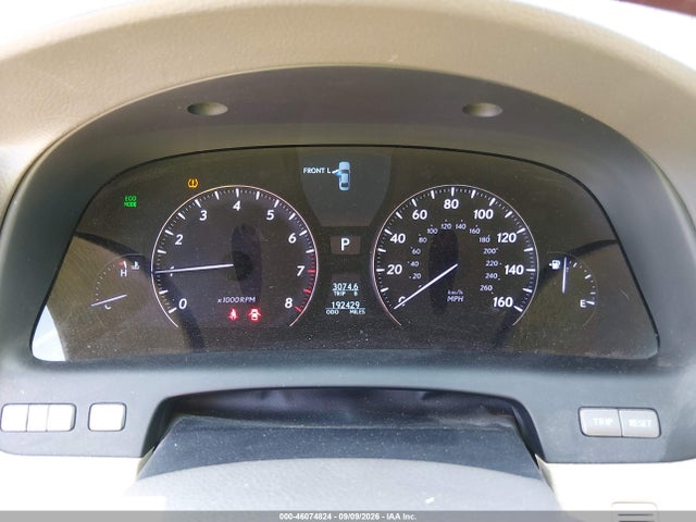 Продаж на аукціоні авто 2010 Lexus Ls 460, vin: JTHCL5EFXA5008270, номер лоту: 46074824