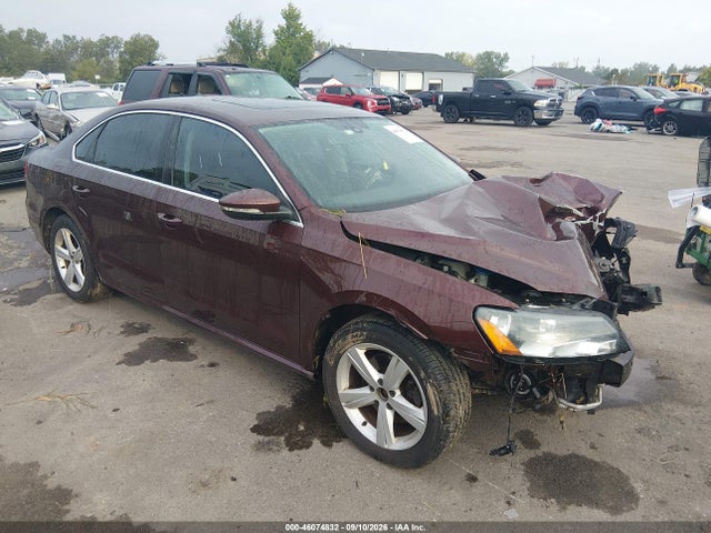 Продаж на аукціоні авто 2013 Volkswagen Passat 2.5l Se, vin: 1VWBP7A33DC045084, номер лоту: 46074832