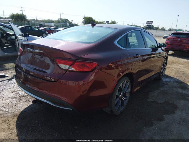Aukcja sprzedaży 2016 Chrysler 200 C, vin: 1C3CCCCB4GN172763, numer aukcji: 46074852