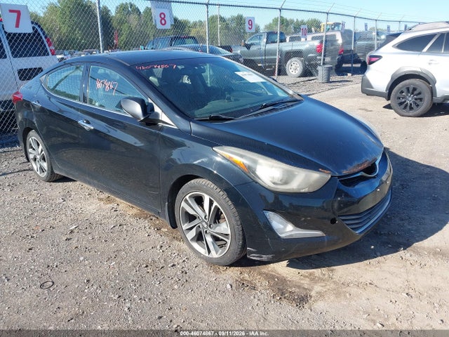 Продаж на аукціоні авто 2014 Hyundai Elantra Limited, vin: KMHDH4AEXEU116006, номер лоту: 46074867