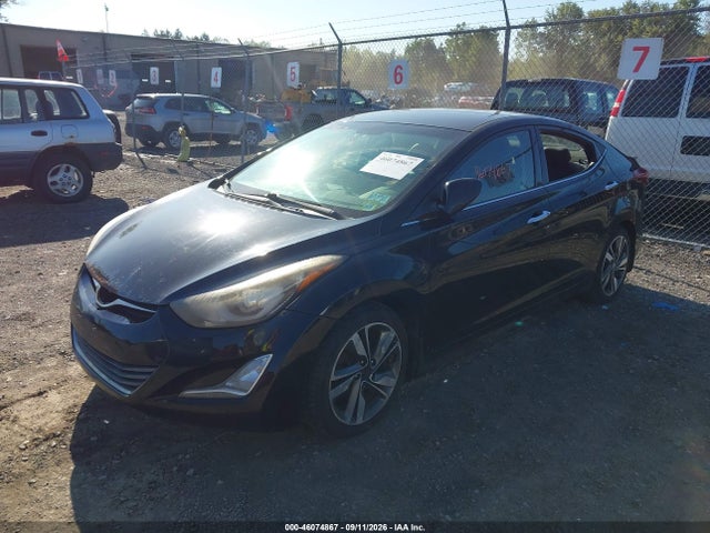 46074867 :رقم المزاد ، KMHDH4AEXEU116006 vin ، 2014 Hyundai Elantra Limited مزاد بيع