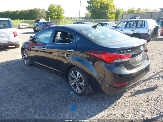 46074867 :رقم المزاد ، KMHDH4AEXEU116006 vin ، 2014 Hyundai Elantra Limited مزاد بيع