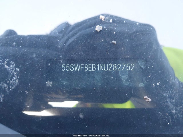 Auction sale of the 2019 Mercedes-benz C 300 4matic, vin: 55SWF8EB1KU282752, lot number: 46074877