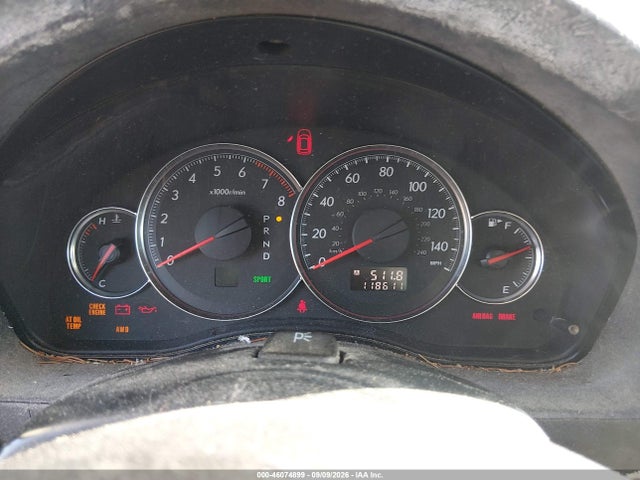 46074899 :رقم المزاد ، 4S4BP61C387304213 vin ، 2008 Subaru Outback 2.5i/2.5i L.l. Bean Edition مزاد بيع
