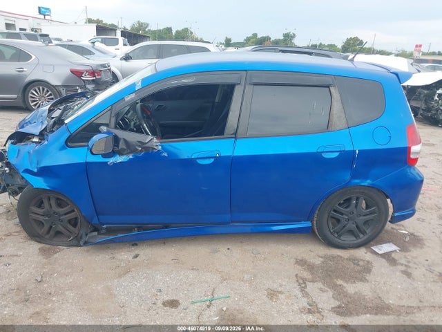 2007 Honda Fit Sport მანქანა იყიდება აუქციონზე, vin: JHMGD37627S035196, აუქციონის ნომერი: 46074919