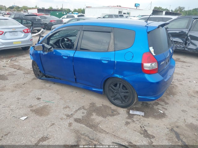 2007 Honda Fit Sport მანქანა იყიდება აუქციონზე, vin: JHMGD37627S035196, აუქციონის ნომერი: 46074919