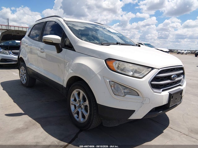 2019 Ford Ecosport Se მანქანა იყიდება აუქციონზე, vin: MAJ6S3GL6KC278771, აუქციონის ნომერი: 46074956