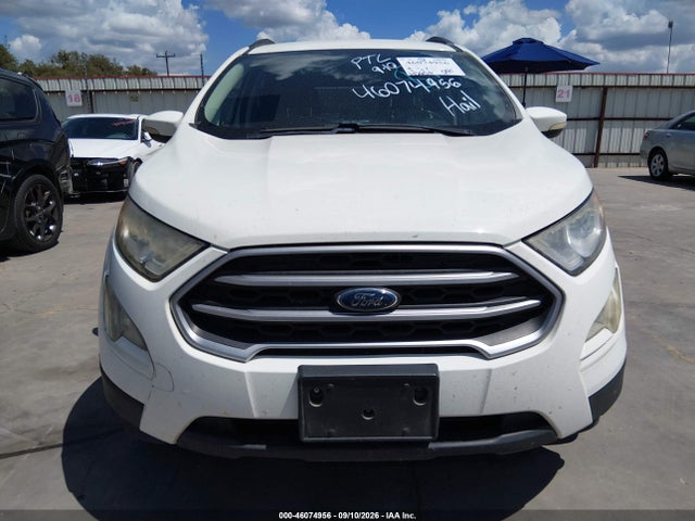 2019 Ford Ecosport Se მანქანა იყიდება აუქციონზე, vin: MAJ6S3GL6KC278771, აუქციონის ნომერი: 46074956