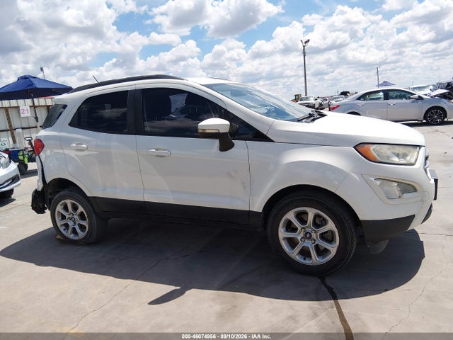 2019 Ford Ecosport Se მანქანა იყიდება აუქციონზე, vin: MAJ6S3GL6KC278771, აუქციონის ნომერი: 46074956