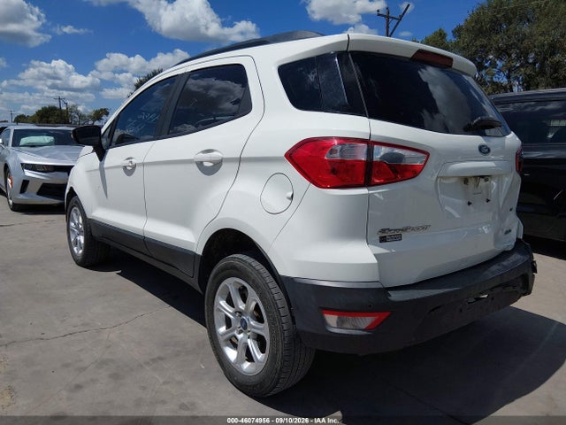 2019 Ford Ecosport Se მანქანა იყიდება აუქციონზე, vin: MAJ6S3GL6KC278771, აუქციონის ნომერი: 46074956