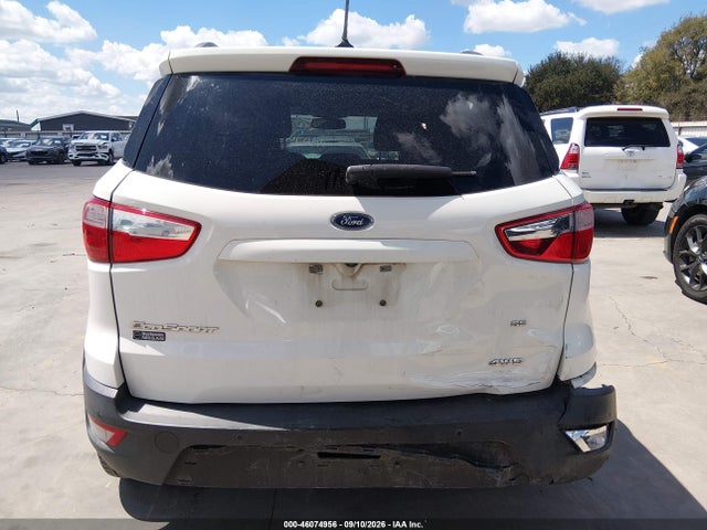 2019 Ford Ecosport Se მანქანა იყიდება აუქციონზე, vin: MAJ6S3GL6KC278771, აუქციონის ნომერი: 46074956