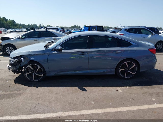 2022 Honda Accord Sport მანქანა იყიდება აუქციონზე, vin: 1HGCV1F37NA041654, აუქციონის ნომერი: 46074978