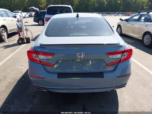 2022 Honda Accord Sport მანქანა იყიდება აუქციონზე, vin: 1HGCV1F37NA041654, აუქციონის ნომერი: 46074978