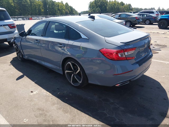 2022 Honda Accord Sport მანქანა იყიდება აუქციონზე, vin: 1HGCV1F37NA041654, აუქციონის ნომერი: 46074978