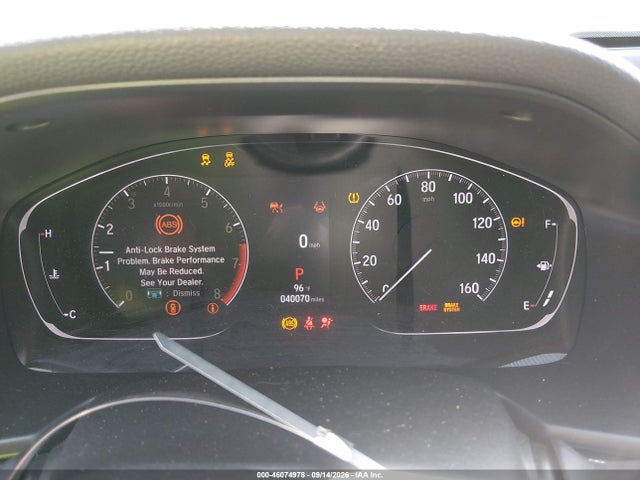 2022 Honda Accord Sport მანქანა იყიდება აუქციონზე, vin: 1HGCV1F37NA041654, აუქციონის ნომერი: 46074978