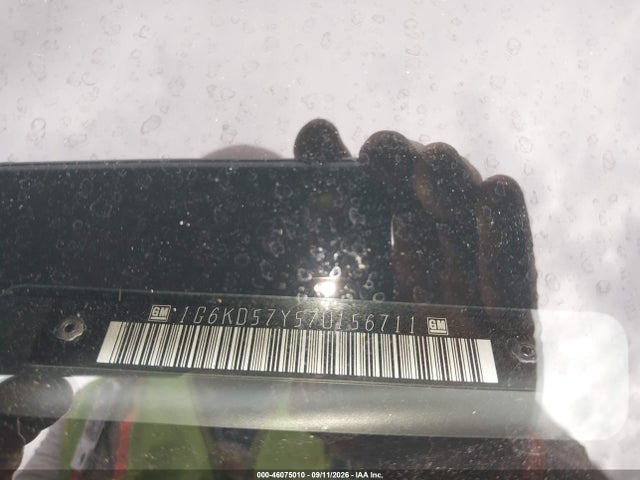 46075010 :رقم المزاد ، 1G6KD57Y57U156711 vin ، 2007 Cadillac Dts Luxury I مزاد بيع