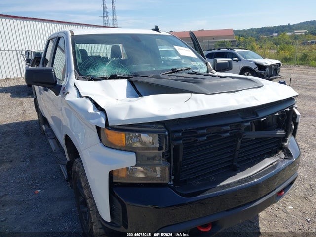 46075045 :رقم المزاد ، 3GCPYCEK5NG125579 vin ، 2022 Chevrolet Silverado 1500 Ltd 4wd  Short Bed Custom Trail Boss مزاد بيع